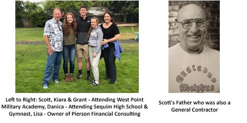 Scott Pierson Family, Pierson Contracting